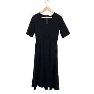 Brigitte Brianna | Black V-neck Gala Dress